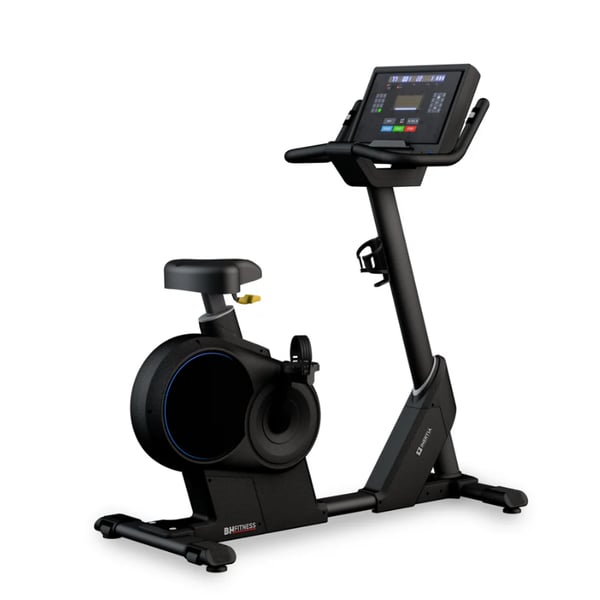 Bicicleta estática BH Fitness Inertia H730R LED: desenho ergonómico e elegante
